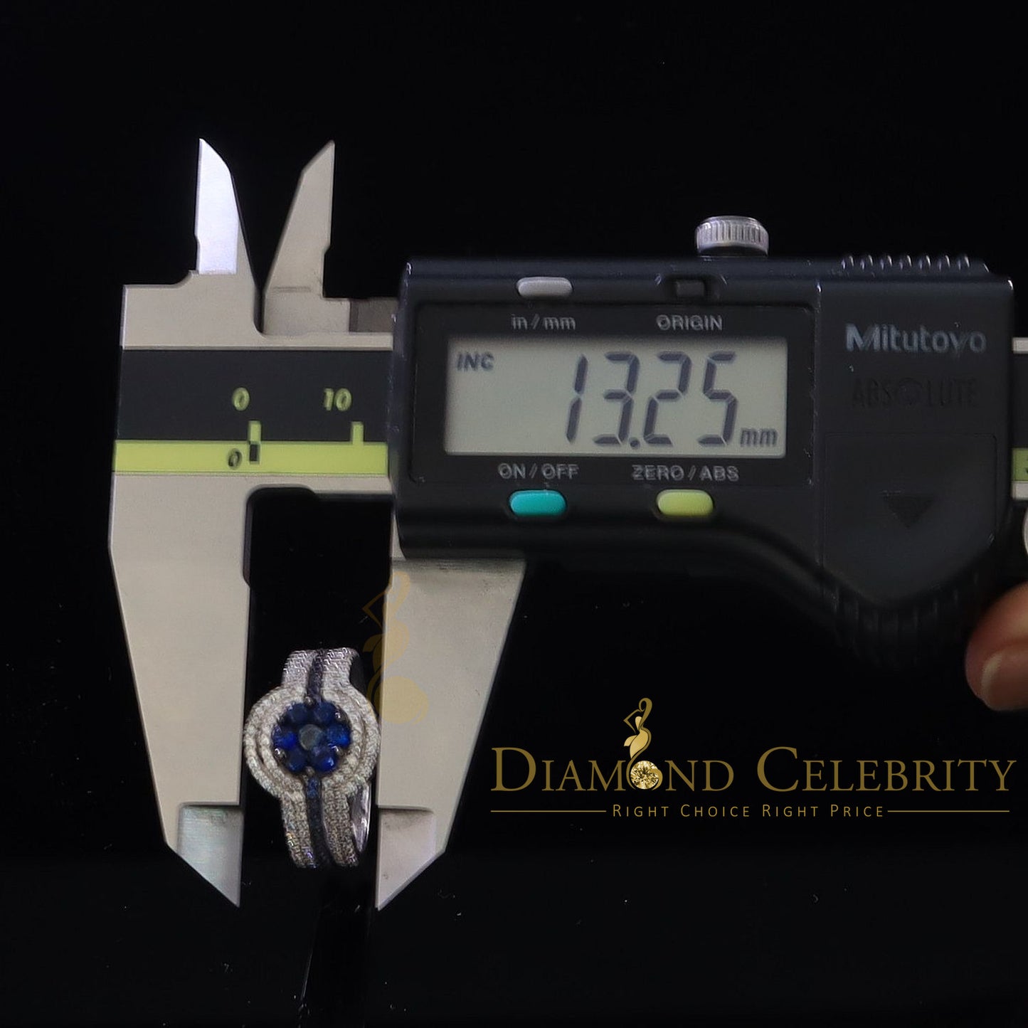 DiamondCelebritees 925 Sterling White Silver 2.50ct Floral Shape Cubic Zirconia Womens Ring SZ 6.5