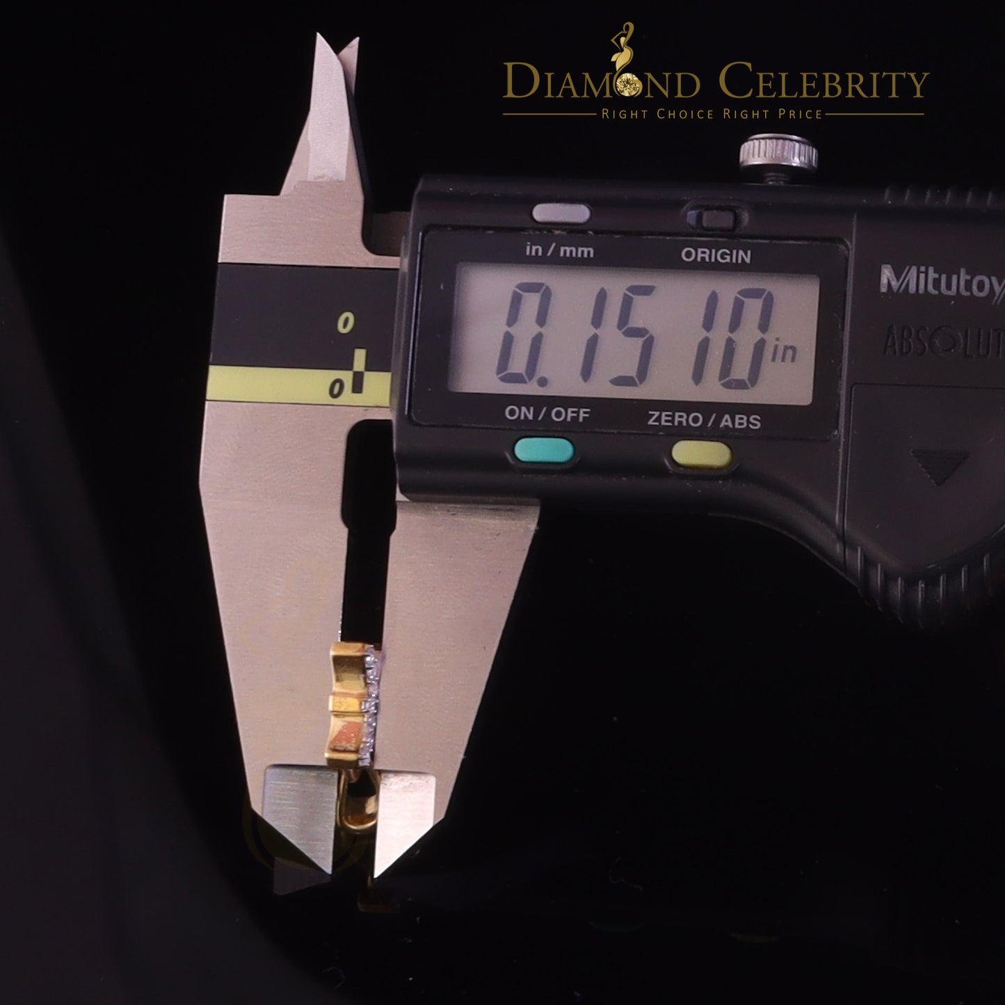 DiamondCelebritees 0.34ct Cubic Zirconia Yellow Silver PISCES MARCH Month Pendant Men's & Women's