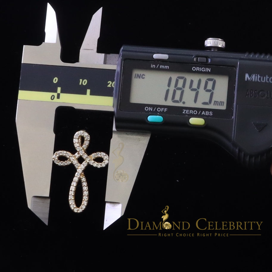 DiamondCelebritees Diamond Celebrity Yellow Sterling Silver Fashion Pendant 3.41ct Cubic Zirconia