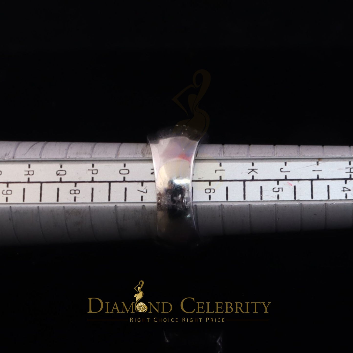 DiamondCelebritees Diamond Celbrity 2.03ct Cubic Zirconia White Silver Womens Square Ring Size 7
