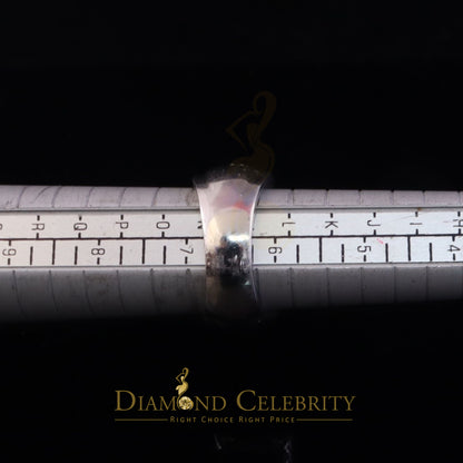 DiamondCelebritees Diamond Celbrity 2.03ct Cubic Zirconia White Silver Womens Square Ring Size 7
