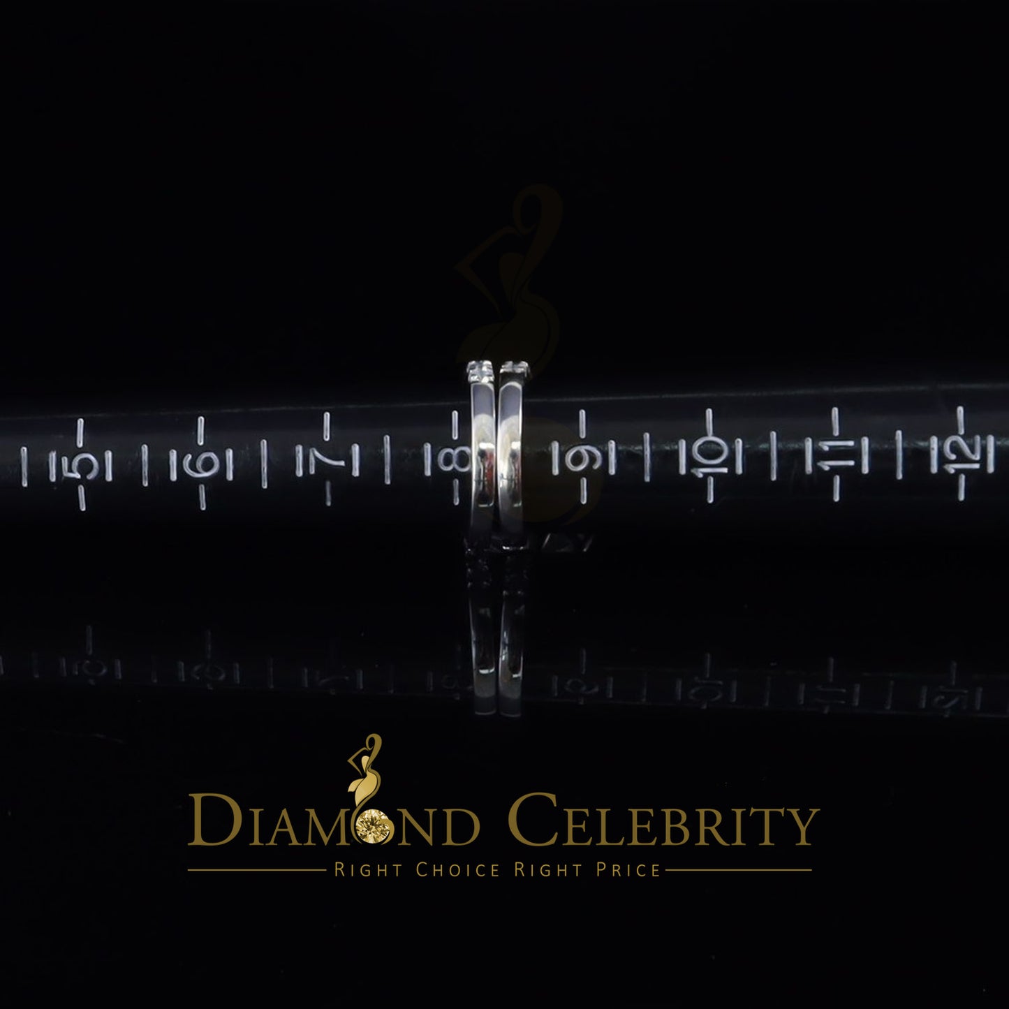 DiamondCelebritees White 8.00ct Moissanite 925 Silver Mens/Women Bridal Rings Marquise Shape Size 8