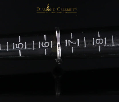 DiamondCelebritees Real 0.30CT Diamond with 10 kt White Gold CLUSTER shape Womens Ring Size 6.5
