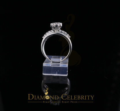 DiamondCelebritees 0.50 CT Real Diamond Womens Sterling Silver White Ring Size 7 marquise shape