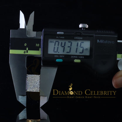 DiamondCelebritees 925 Sterling Yellow Silver Square Cubic Zirconia 3.45ct Womens Ring Size 7