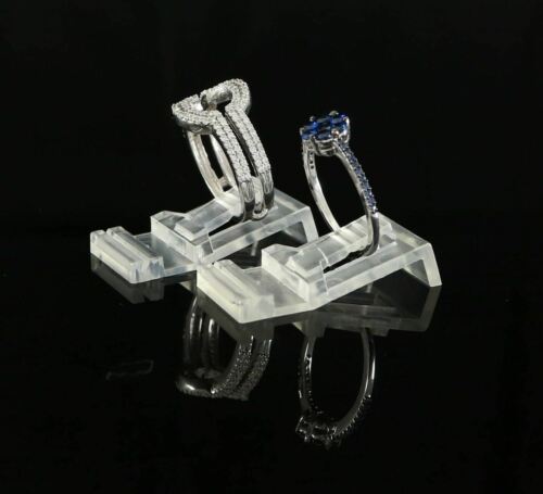 DiamondCelebritees 925 Sterling White Silver 2.50ct Floral Shape Cubic Zirconia Womens Ring SZ 6.5