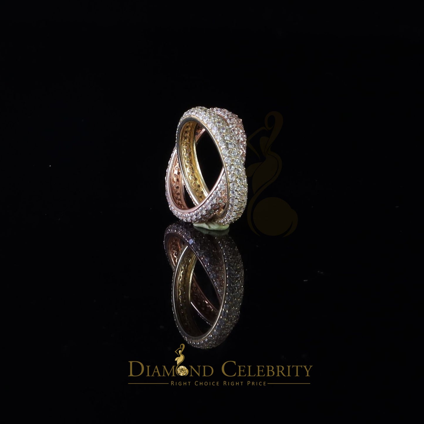 DiamondCelebritees 925 Silver White Round Brilliant Cubic Zirconia With Womens Emerald Ring Size 6
