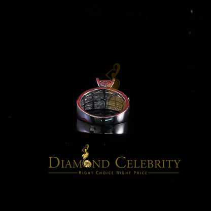 DiamondCelebritees 925 White Silver 1.31ct Cubic Zirconia Cinderella Engagement Womens Rings Size 8