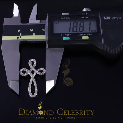 DiamondCelebritees White Charming Necklace 925 Sterling Silver Pendant with 3.41ct Cubic Zirconia