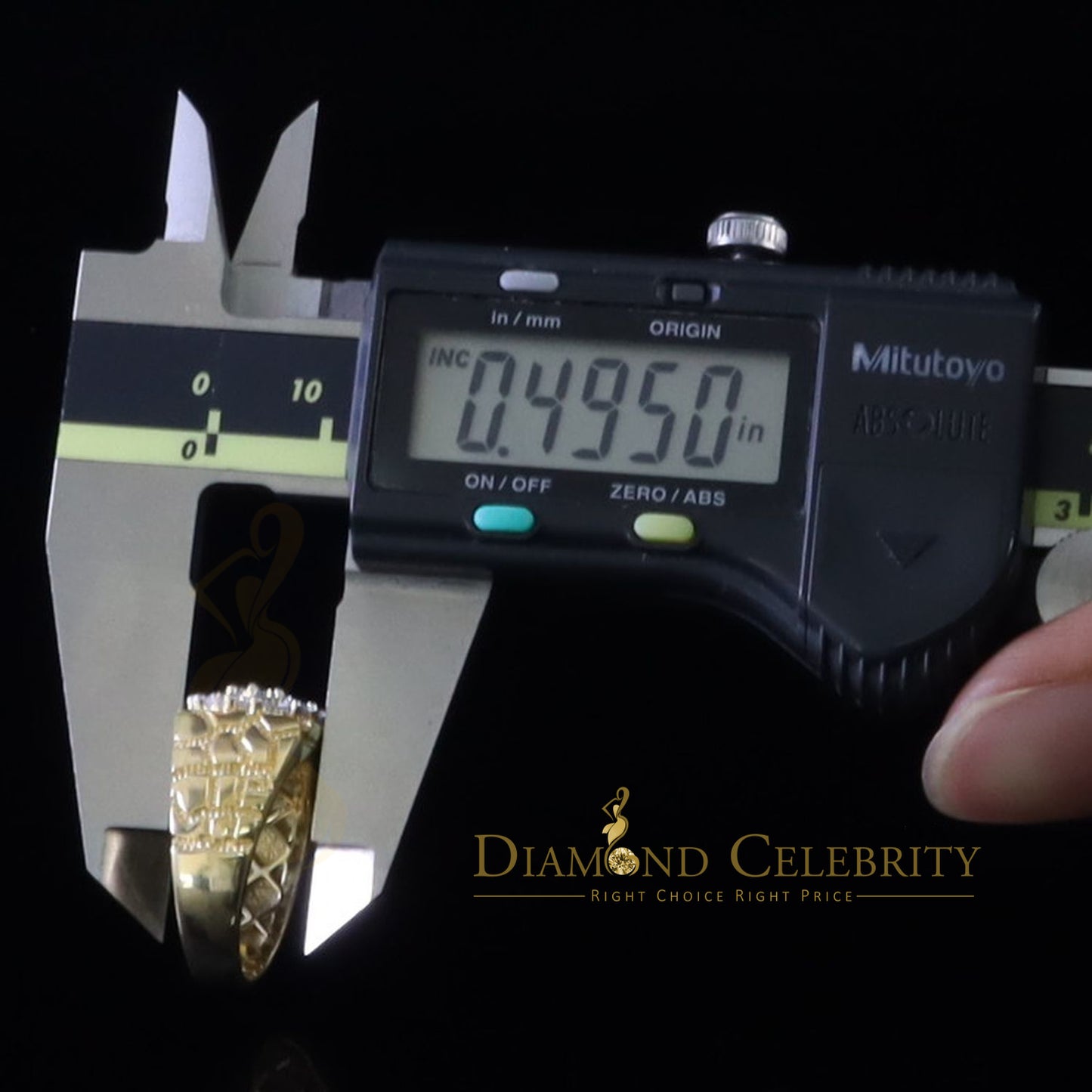 DiamondCelebritees 925 Yellow Sterling Silver 2.34ct Cubic Zirconia Promise Flower Ring Size 9