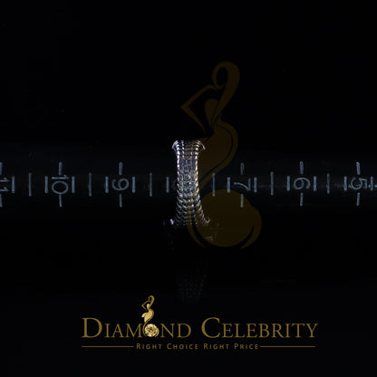 DiamondCelebritees Silver Sterling White 1.95ct Cubic Zirconia Adjustable Men Ring From SZ 8 to 10