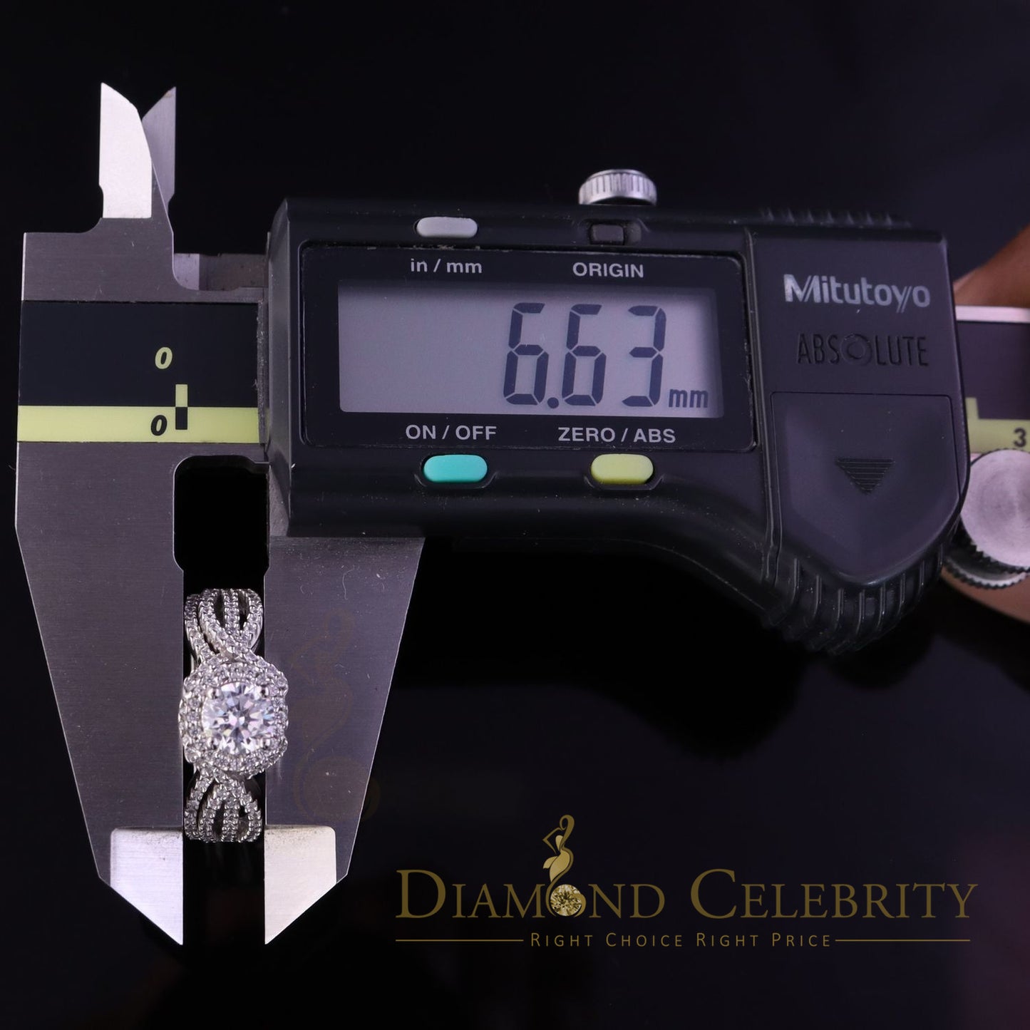 DiamondCelebritees 1.20ct Cubic Zirconia White 925 Silver Men's/ Women 2PC Bridal Rings Size 7