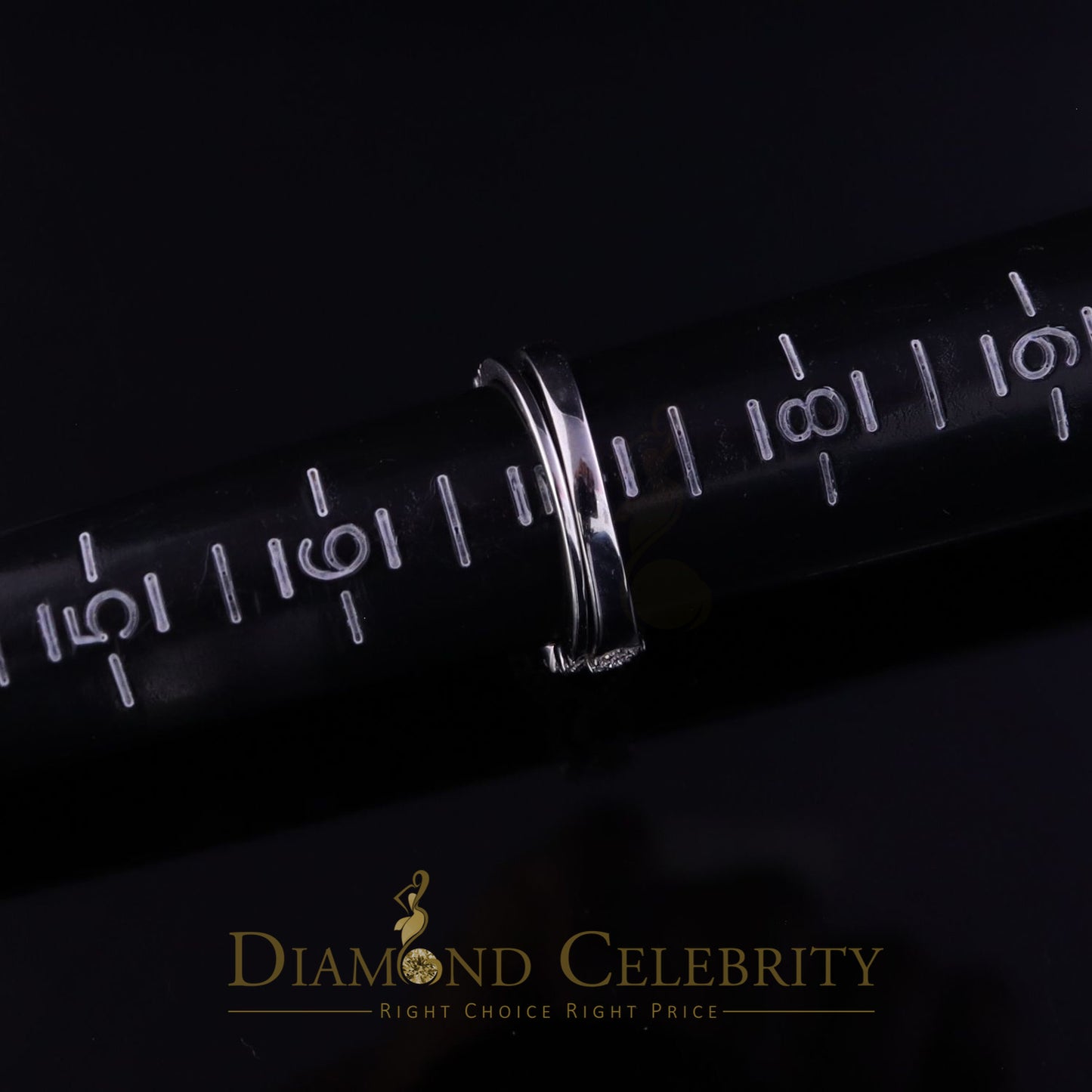 DiamondCelebritees Sterling Silver Square Cubic Zirconia 1.80ct Bridal White Womens Ring Size 7