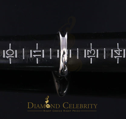 DiamondCelebritees 0.50CT Real Diamond 925 Sterling Silver White Fashion Masonic Men's Ring Size 12