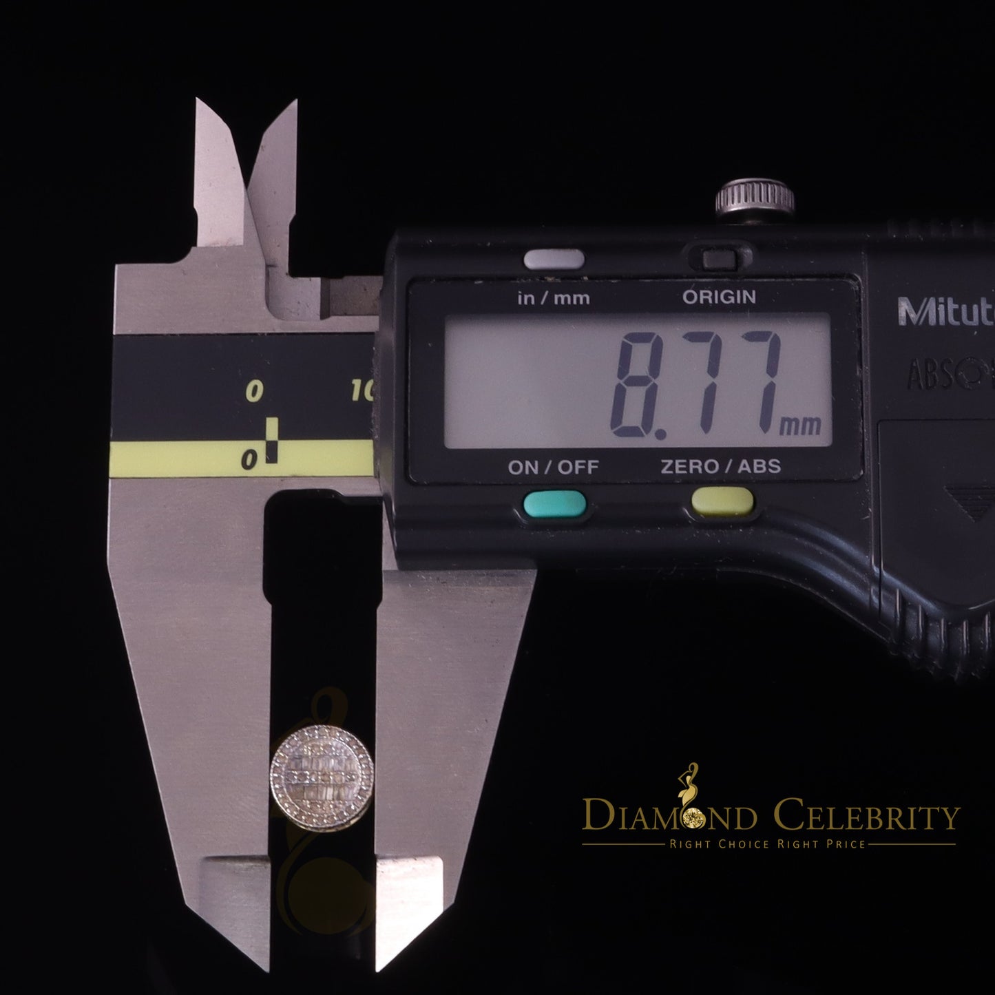 DiamondCelebritees 0.33ct Diamond 925 Sterling White Silver For Men's & Womens Stud Round Earring