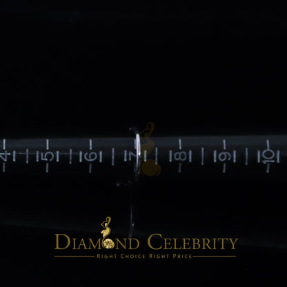 DiamondCelebritees Cubic Zirconia 925 Sterling White Silver Round Engagement Women's Ring Size 7