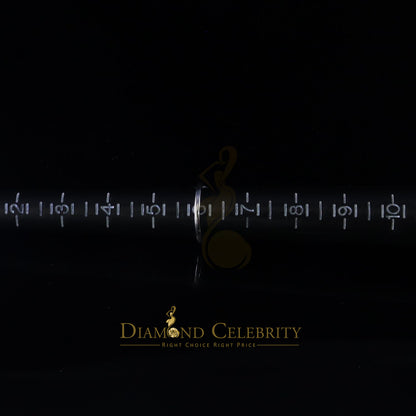 DiamondCelebritees 925 Sterling White Silver Shiny Hamsa 0.40ct Cubic Zirconia Women's Ring Size 6