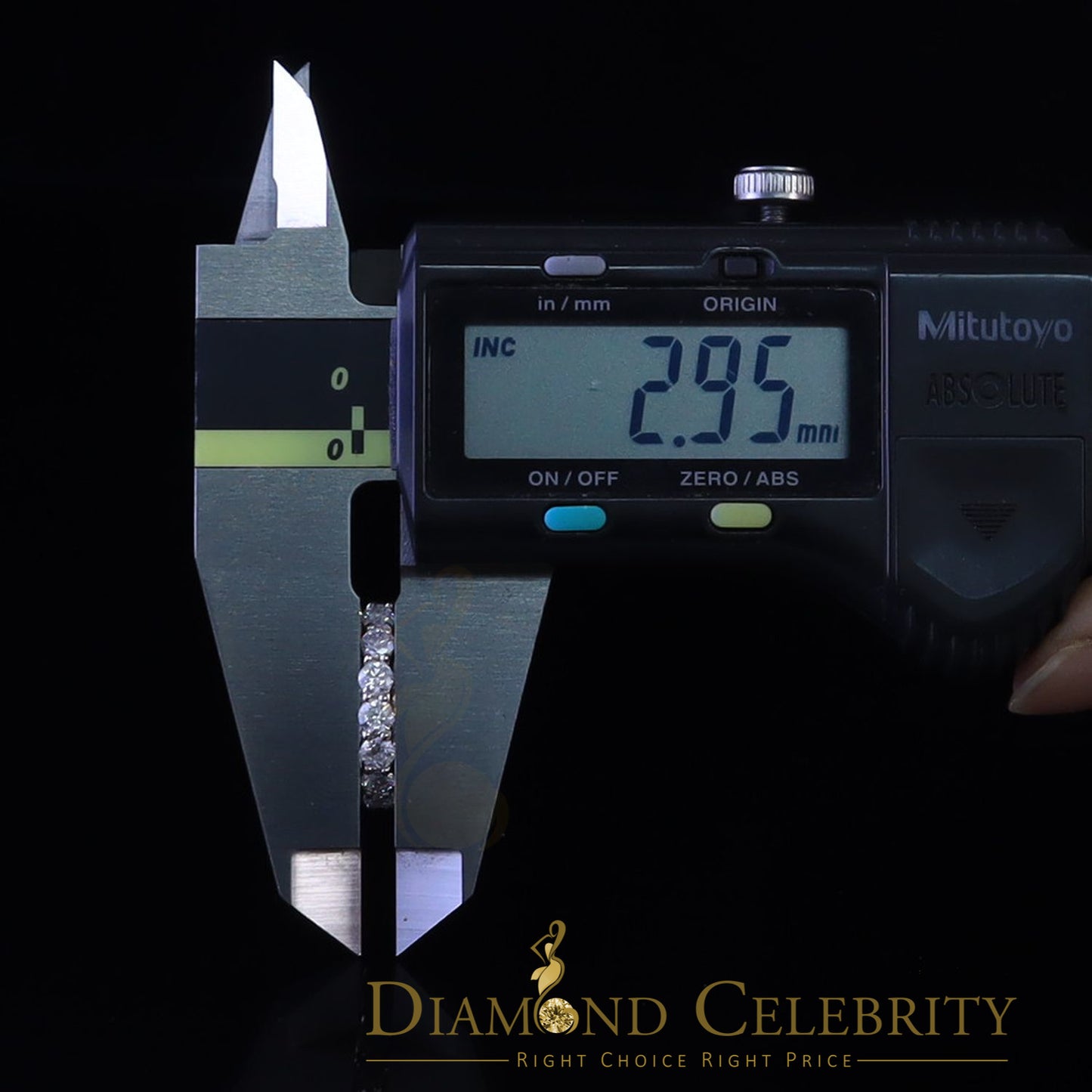 DiamondCelebritees 2.50ct Moissanite Yellow 925 Sterling Silver Women's In and Out Hoop Earrings