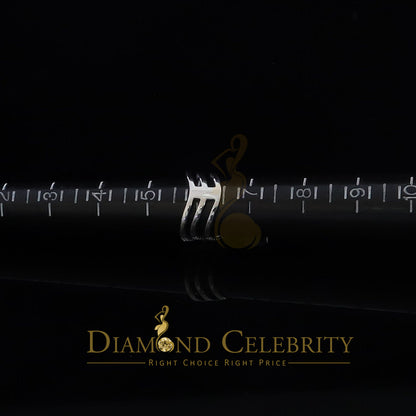 DiamondCelebritees 925 Sterling 1.50ct Cubic Zirconia White Silver Cocktail Womens Ring Size 6.