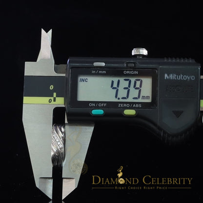 DiamondCelebritees 0.10ct White 925 Sterling Silver Shiny Cubic Zirconia Promise Womens Ring Size 6