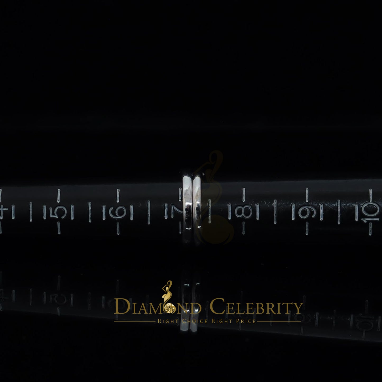 DiamondCelebritees 925 Silver Sterling White 1.50ct CZ Wide Flower 7 stone Women's Ring Size 7