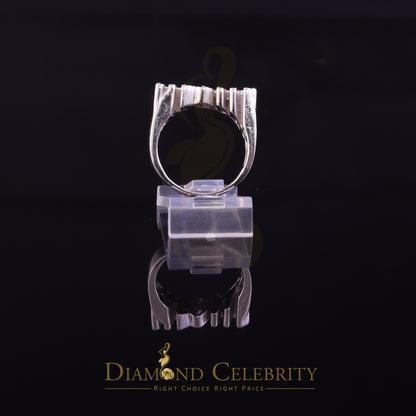 DiamondCelebritees 925 White Silver 0.52ct Cubic Zirconia "MOM" Ring Special Offer @ Mother's Day