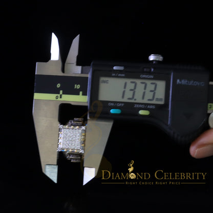 DiamondCelebritees 6.04ct Yellow Cubic Zirconia 925 Silver Engagement Square Womens Ring Size 8