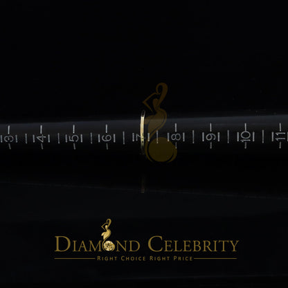 DiamondCelebritees 0.30ct Cubic Zirconia Yellow 925 Sterling Silver Saints Womens Gifts Ring Size 7