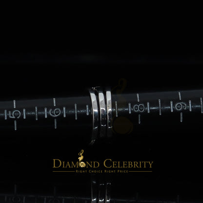 DiamondCelebritees 2.0ct Cubic Zirconia White 925 Sterling Silver Women 3PC Wedding Ring Size 7