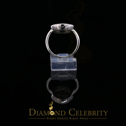 DiamondCelebritees White 0.50ct 925 Sterling Silver Fleur de lis Cubic Zirconia Women's Ring Size 7