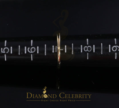 DiamondCelebritees Real Diamond 0.10CT Womens Silver Yellow Ring Engagement Size 7 Oval Shape