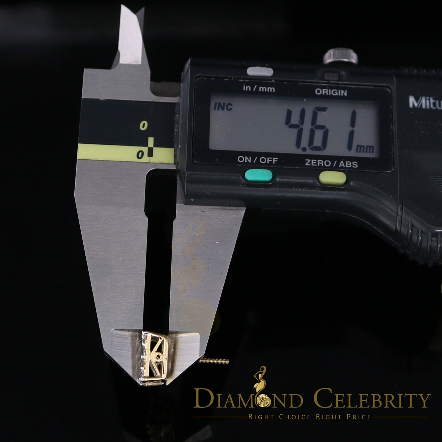 DiamondCelebritees 10K Real Yellow Gold with 1.00CT Real Diamond Men's/Women's Stud Earrings