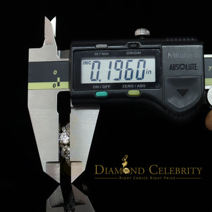 DiamondCelebritees 925 Women's White Silver 3.0ct CZ Centre 0.50ct Round Engagement Ring SZ 7