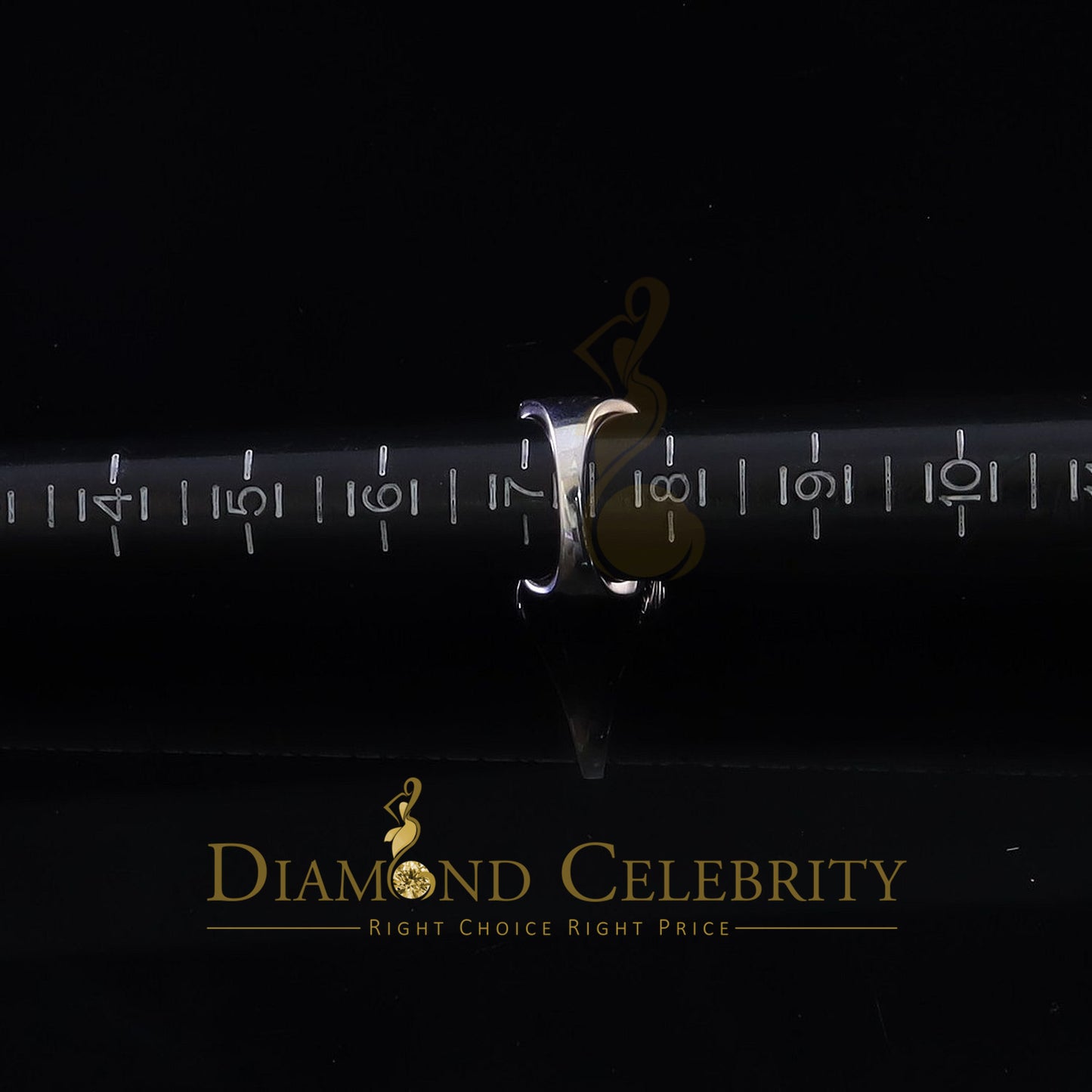 DiamondCelebritees 925 Sterling Silver 3.10ct White Cubic Zirconia Cocktail Women's Ring Size 7.5