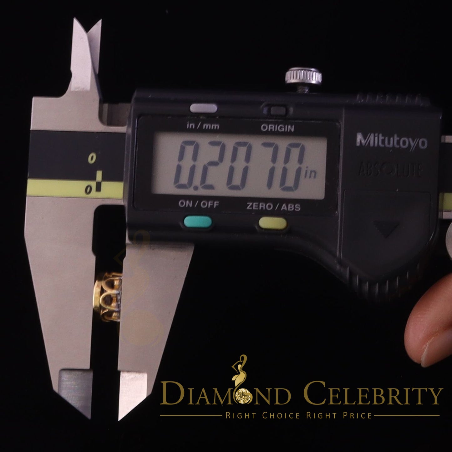 DiamondCelebritees FLORAL Earrings 10k Real Yellow Gold 1.00ct Vvs 'D' Color Genuine Moissanite