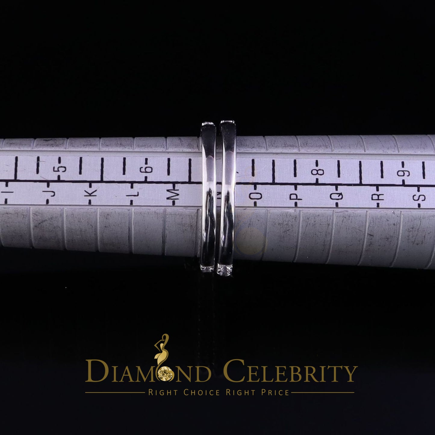 DiamondCelebritees 5.50ct White Cubic Zirconia 925 Sterling Silver Bridal Style Women's Ring Size 7