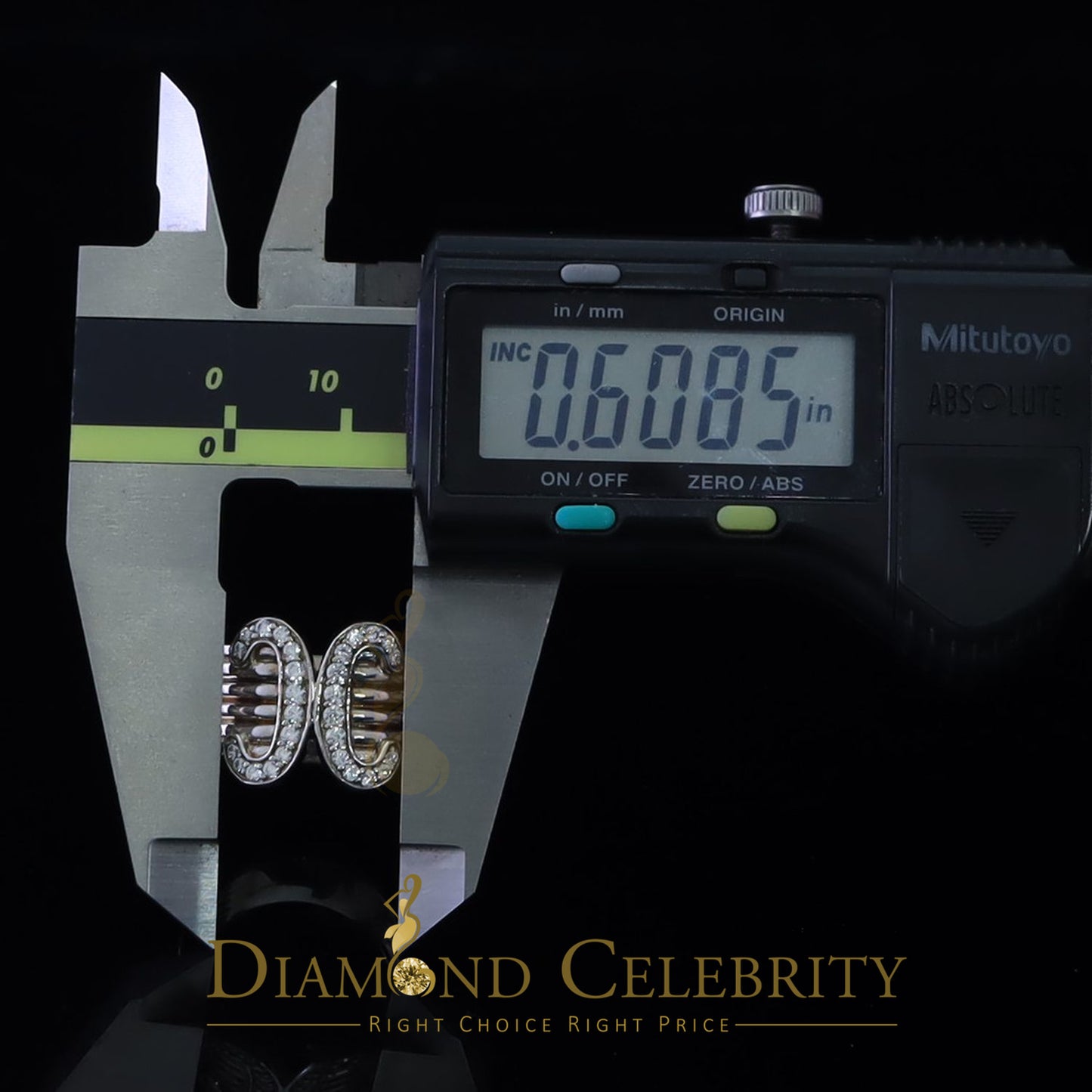 DiamondCelebritees 2.00ct Cubic Zirconia Sterling White Silver Engagement Women's Ring Size 8