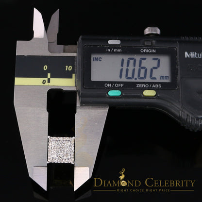 DiamondCelebritees 10K Real Yellow Gold with 1.20CT Real Diamond Men's/Women's Stud Earrings