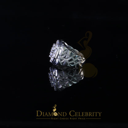 DiamondCelebritees 3.59ct White Engagement Ring Women 925 Sterling Silver Cubic Zirconia Size 8
