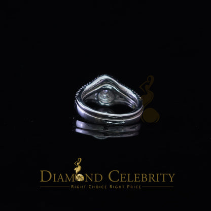 DiamondCelebritees 1.20CT Wedding White Ring For Women 925 Sterling Silver Cubic Zirconia Size 7