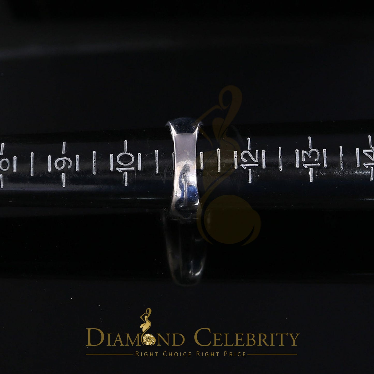 DiamondCelebritees 925 White Sterling Silver Cubic Zirconia 6.10ct Men Square Shape Ring Size 11