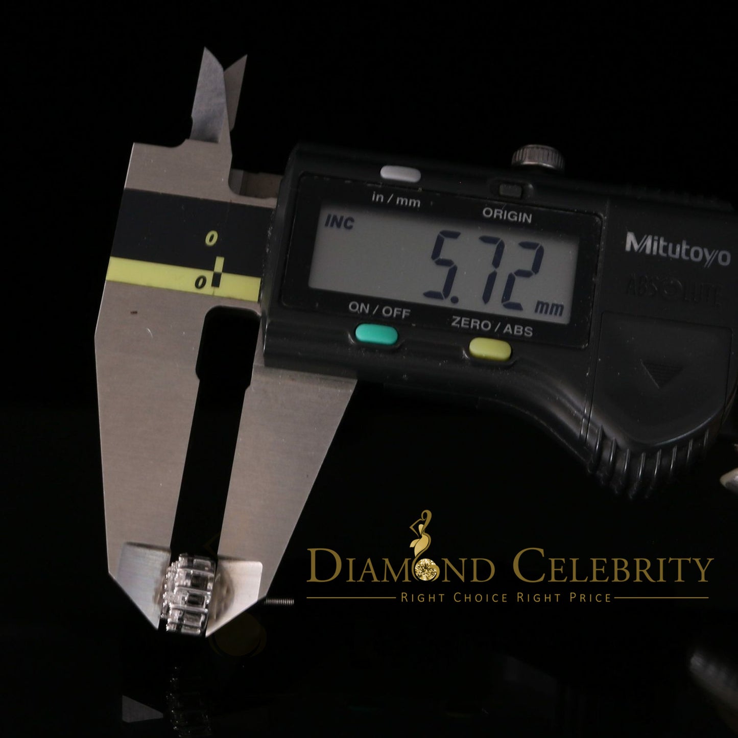 DiamondCelebritees  925 Sterling White Silver 1.98ct Cubic Zirconia Round Women's Stud Earrings