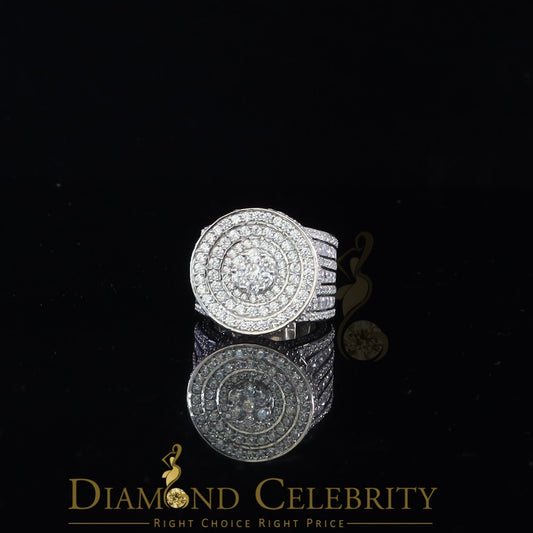 DiamondCelebritees 925 Sterling White Silver Cubic Zirconia 25.0ct Engagement Band Rings Men Size12