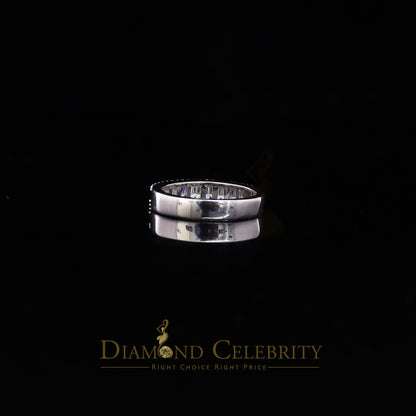 DiamondCelebritees 4.00ct Cubic Zirconia Sterling 925 Silver White Womens Engagement Ring Size 8