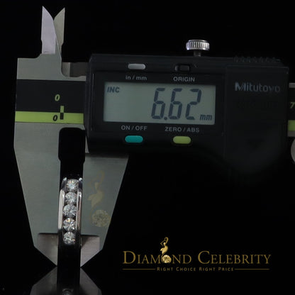 DiamondCelebritees Sterling Silver 925 White 1.0ct Cubic Zirconia Men's Ring Size 11