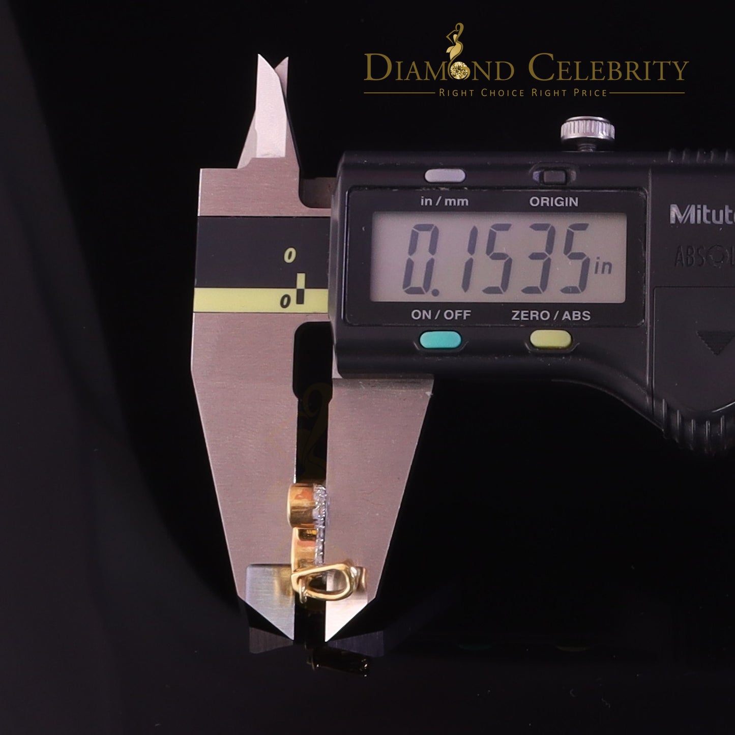 DiamondCelebritees 0.50ct Cubic Zirconia Yellow Silver CAPRICORN JANUARY Month Pendant Men & Women